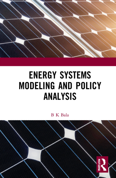 Cover image for book Energy Systems Modeling and Policy Analysis