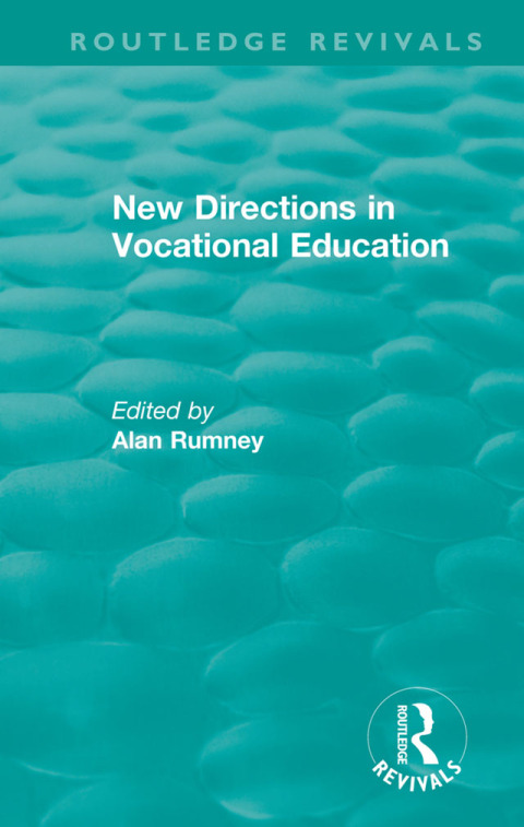 Cover image for book New Directions in Vocational Education