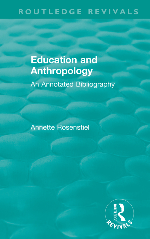 Cover image for book Education and Anthropology