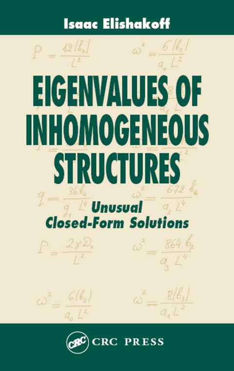 Cover image for book Eigenvalues of Inhomogeneous Structures