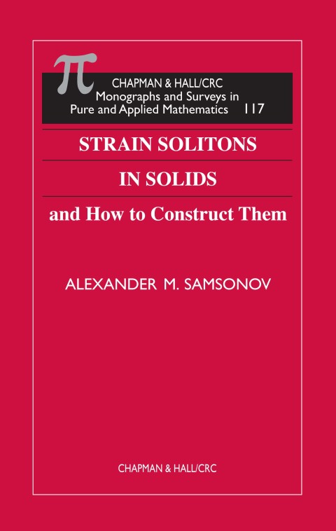 Cover image for book Strain Solitons in Solids and How to Construct Them