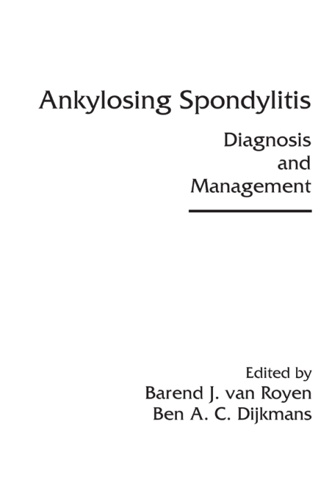 Cover image for book Ankylosing Spondylitis