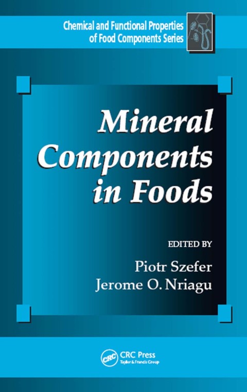 Cover image for book Mineral Components in Foods