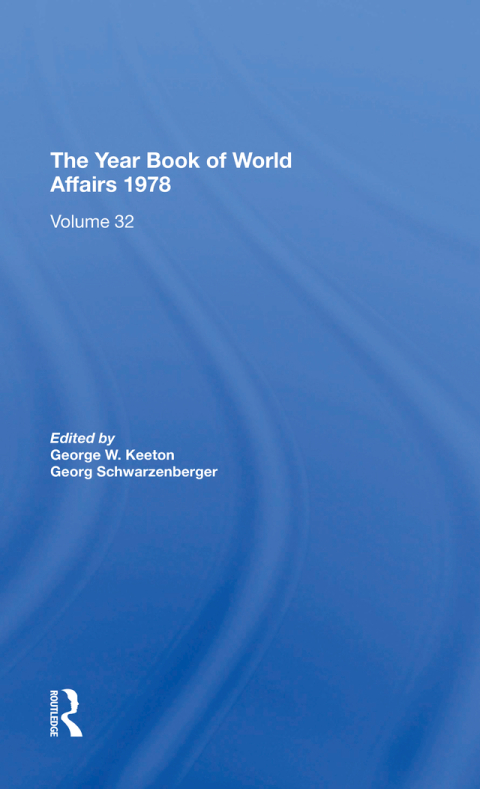 Cover image for book The Year Book Of World Affairs, 1978