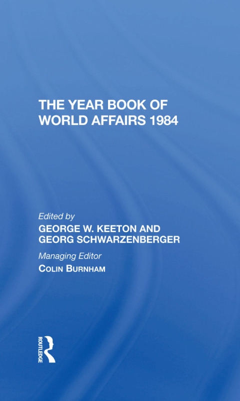 Cover image for book The Year Book Of World Affairs 1984