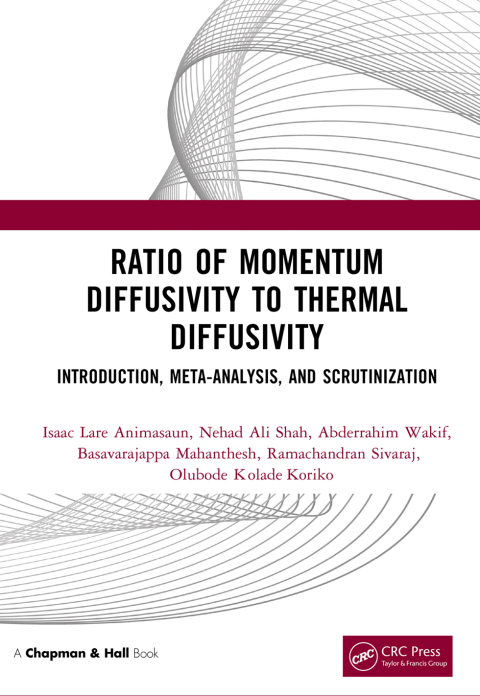 Cover image for book Ratio of Momentum Diffusivity to Thermal Diffusivity