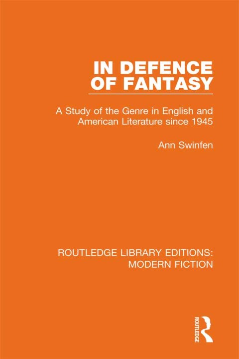 Cover image for book In Defence of Fantasy