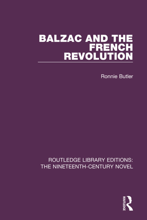 Cover image for book Balzac and the French Revolution