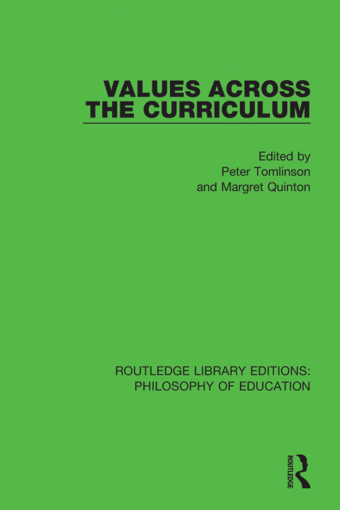 Cover image for book Values Across the Curriculum