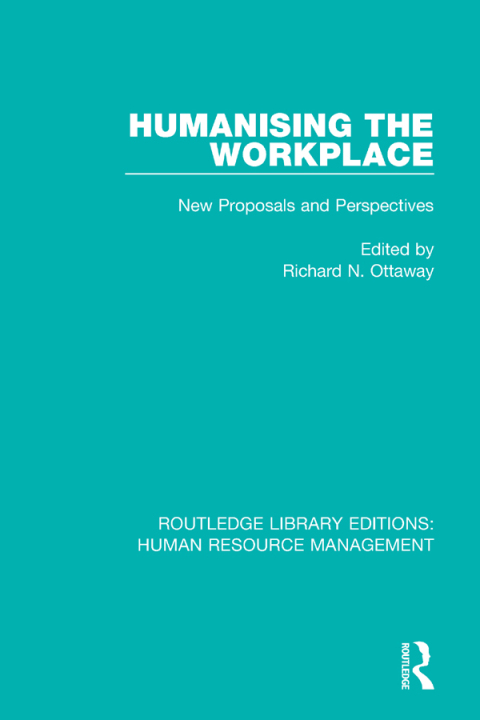 Cover image for book Humanising the Workplace