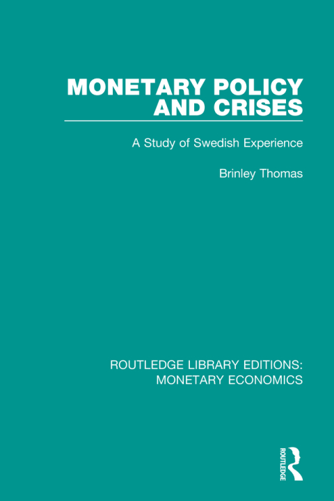 Cover image for book Monetary Policy and Crises