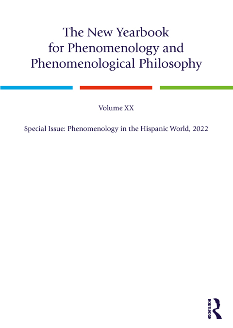The New Yearbook for Phenomenology and Phenomenological Philosophy 