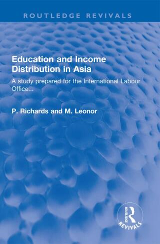 Education and Income Distribution in Asia