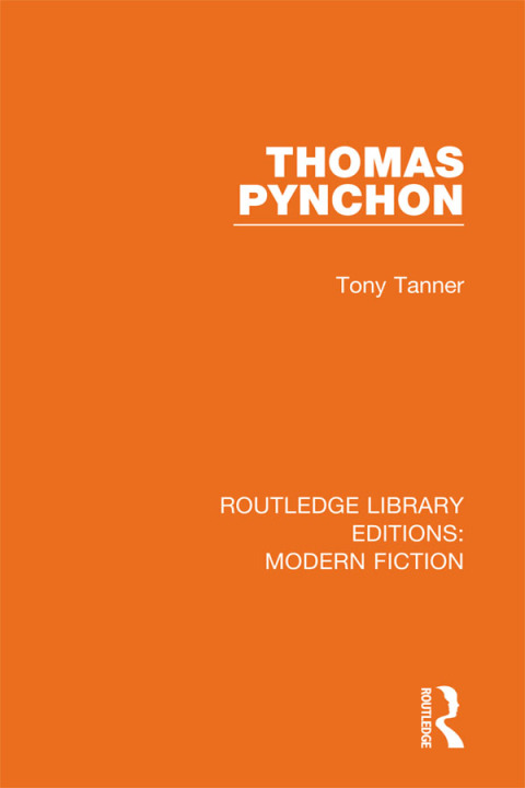 Cover image for book Thomas Pynchon