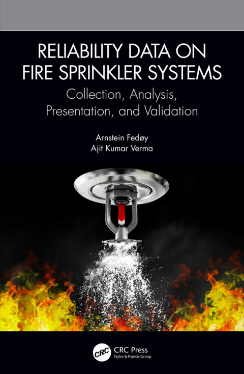 Cover image for book Reliability Data on Fire Sprinkler Systems
