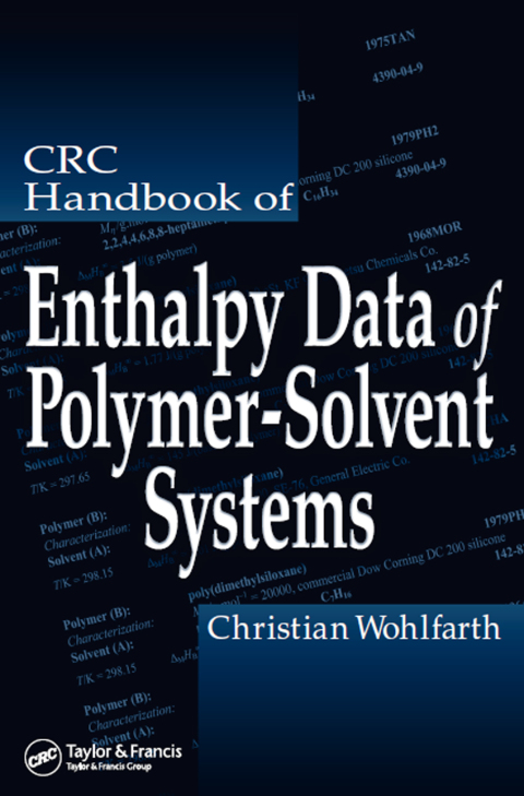 Cover image for book CRC Handbook of Enthalpy Data of Polymer-Solvent Systems
