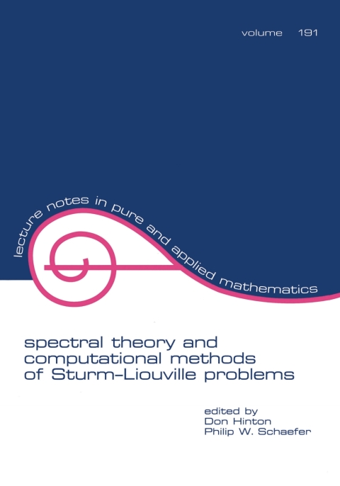 Cover image for book Spectral Theory & Computational Methods of Sturm-Liouville Problems
