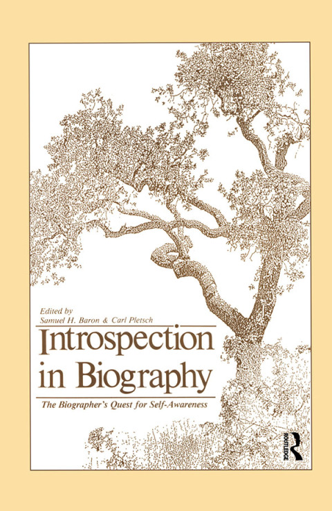 Cover image for book Introspection in Biography