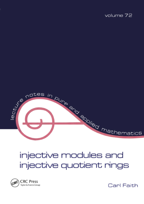 Cover image for book Injective Modules and Injective Quotient Rings
