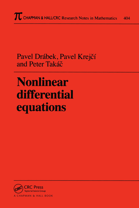 Cover image for book Nonlinear Differential Equations