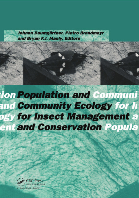 Cover image for book Population and Community Ecology for Insect Management and Conservation