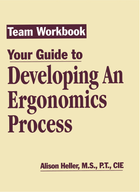 Cover image for book Team Workbook-Your Guide To Developing An Ergonomics Process