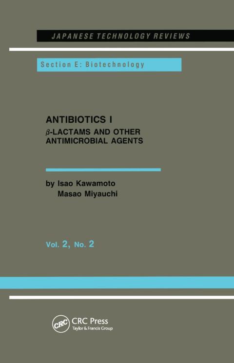 Cover image for book Antibiotics I