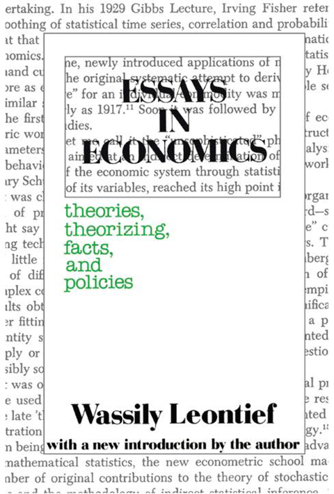 Cover image for book Essays in Economics