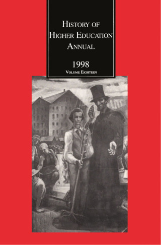 History of Higher Education Annual: 1998