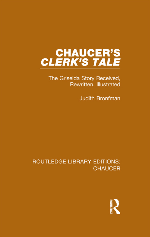 Cover image for book Chaucer's Clerk's Tale