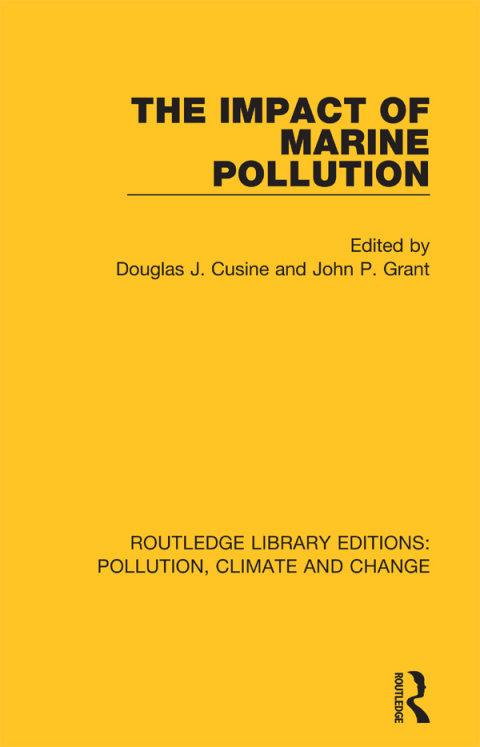 Cover image for book The Impact of Marine Pollution