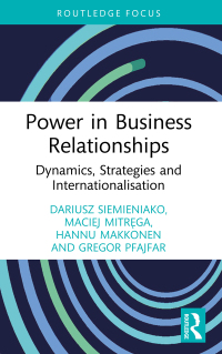 Titelbild: Power in Business Relationships 1st edition 9780367559793