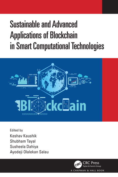 Cover image for book Sustainable and Advanced Applications of Blockchain in Smart Computational Technologies