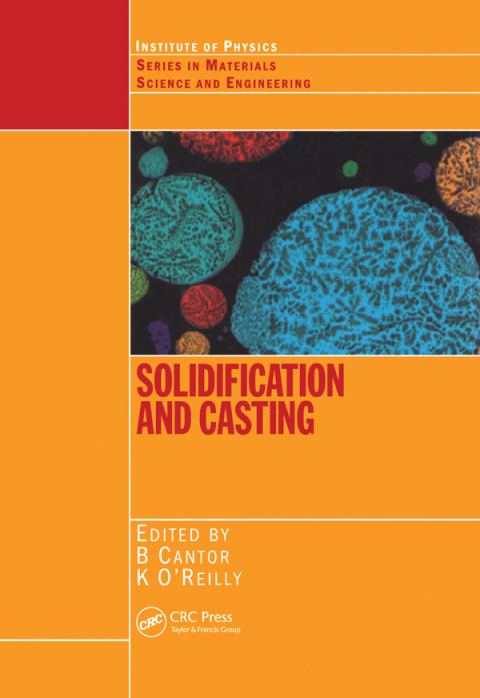 Cover image for book Solidification and Casting: