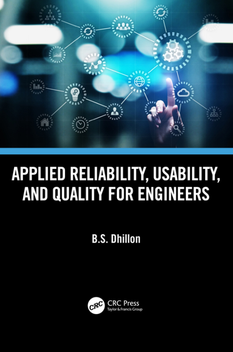 Cover image for book Applied Reliability, Usability, and Quality for Engineers