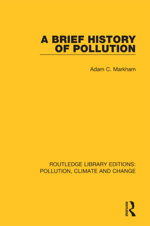 Cover image for book A Brief History of Pollution
