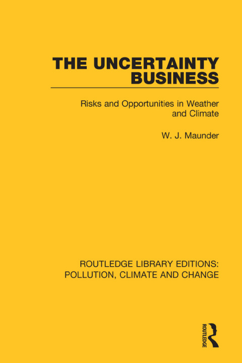 Cover image for book The Uncertainty Business