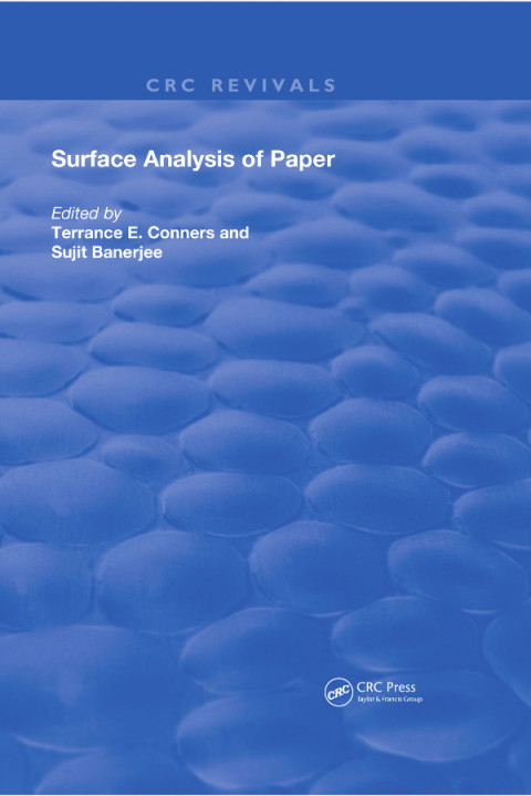 Cover image for book Surface Analysis of Paper