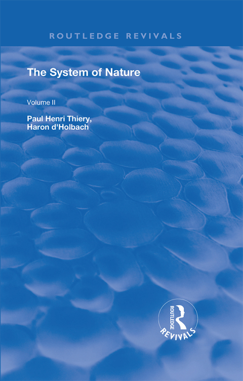 Cover image for book The System of Nature