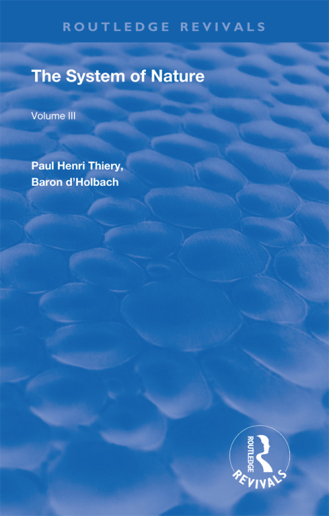 Cover image for book The System of Nature