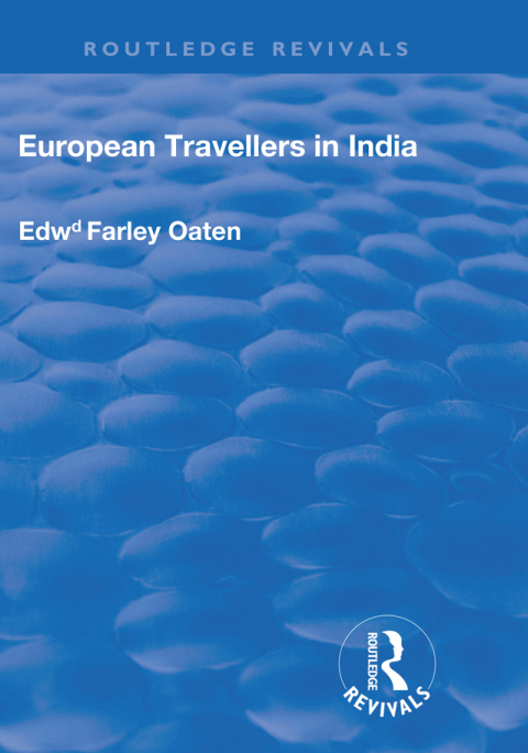 Cover image for book European Travellers in India