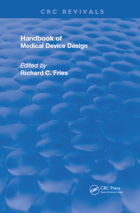 Cover image for book Handbook of Medical Device Design