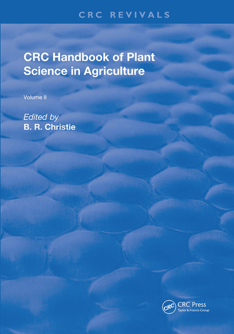Cover image for book CRC Handbook of Plant Science in Agriculture