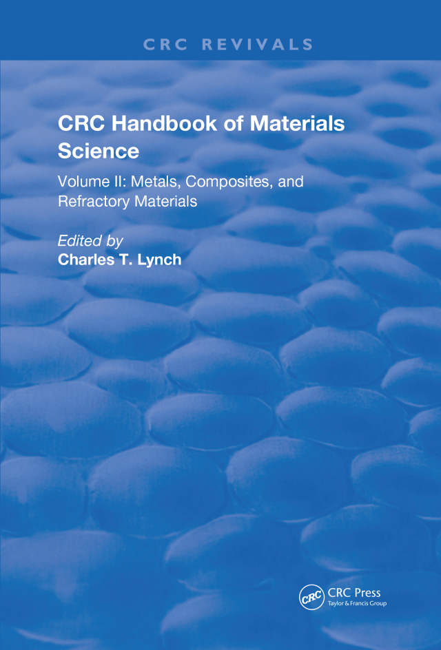 CRC Handbook of Materials Science