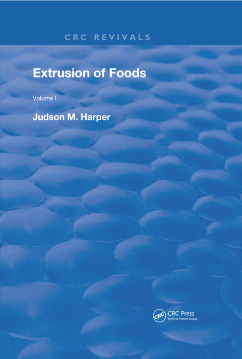 Cover image for book Extrusion Of Foods