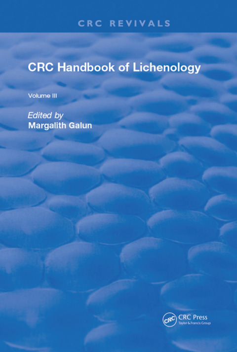 Cover image for book Handbook of Lichenology