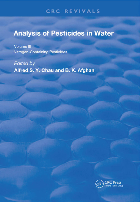 Cover image for book Anal Of Pest In Water Anal Nitrogen Cont Pest