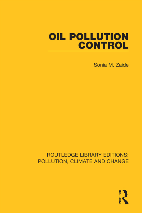 Cover image for book Oil Pollution Control