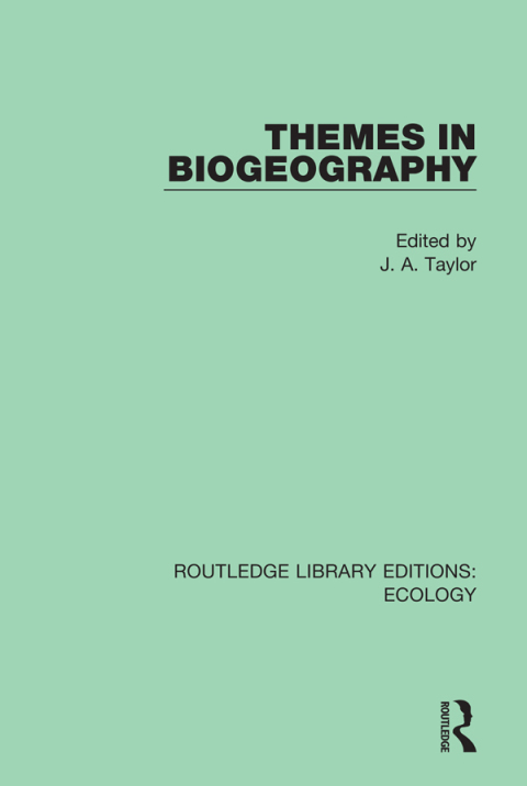Cover image for book Themes in Biogeography