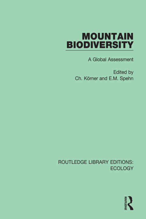 Cover image for book Mountain Biodiversity